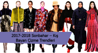 2019-2020 Sonbahar – Kış Bayan Çizme Trendleri