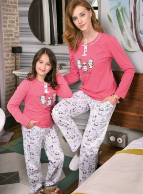 Pembe Pijama Modelleri
