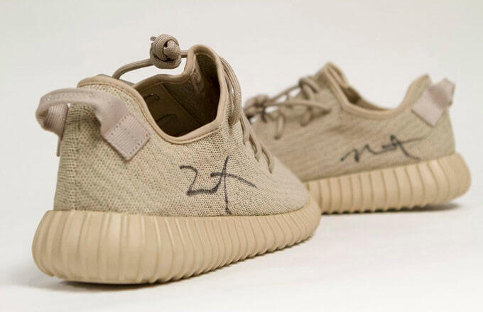 Signed adidas Yeezy Boost 350s Auction by Soles4Soul